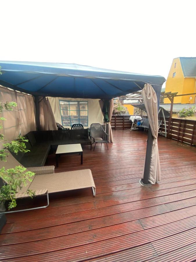 Ferienwohnung Mit Terrasse Aue  Exterior foto